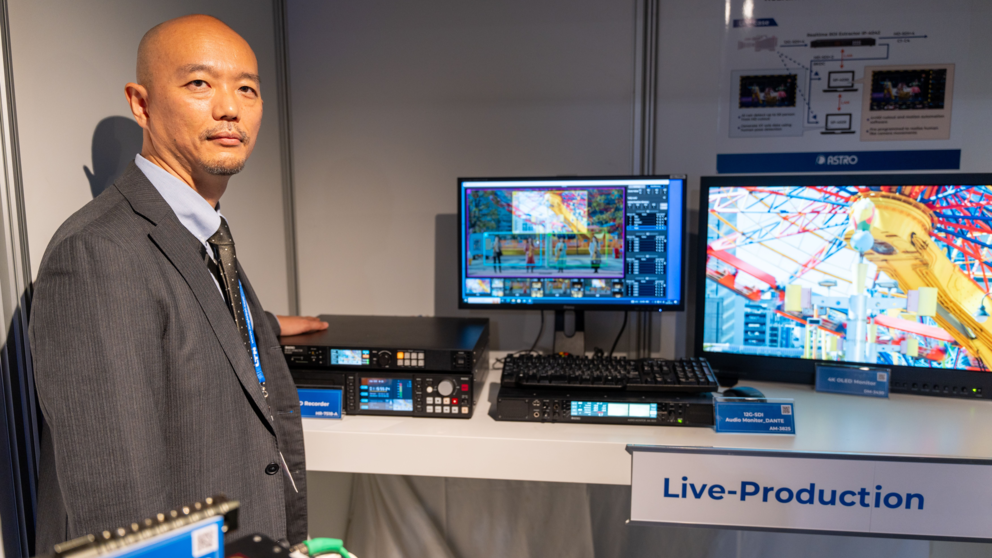 Shuichi: ‘One operator is about to create four independent outputs from one 8K camera’ 